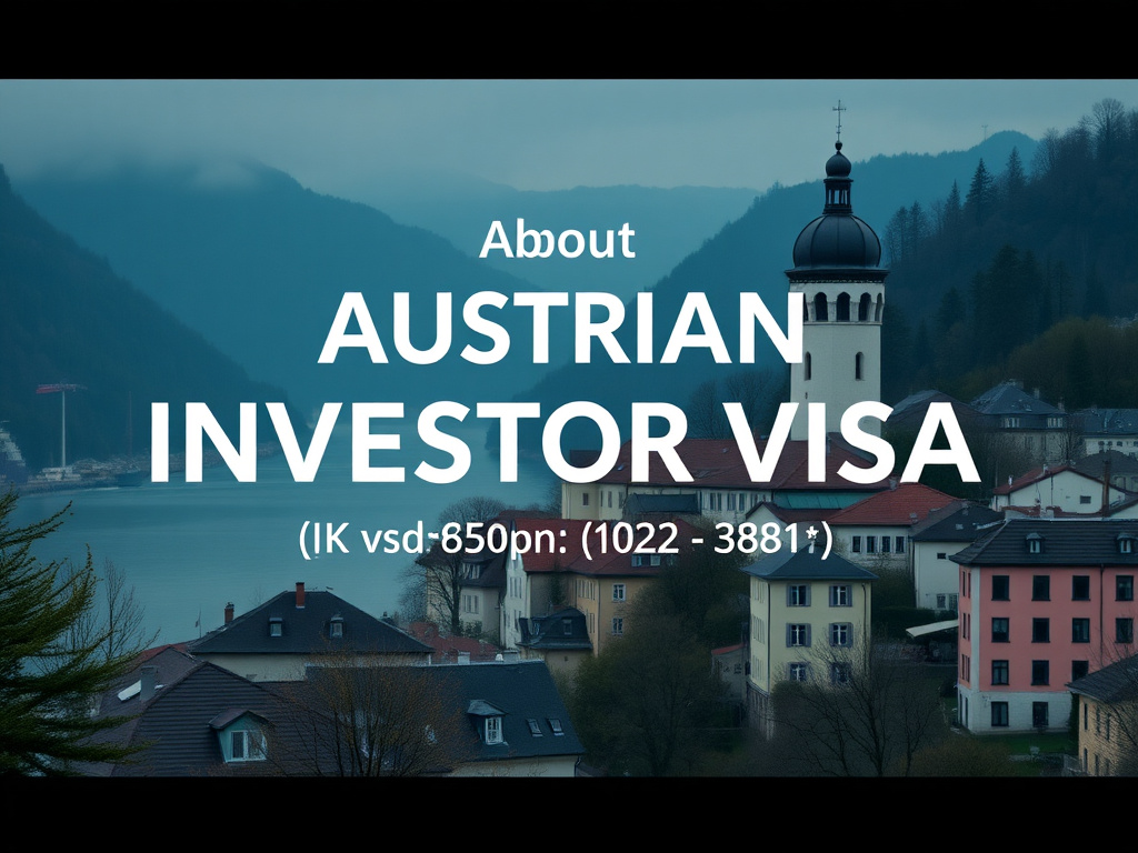 About Austrian Investor Visa (Residence Permit)