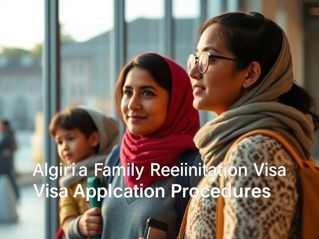 Algeria Family Reunification Visa Application Procedures