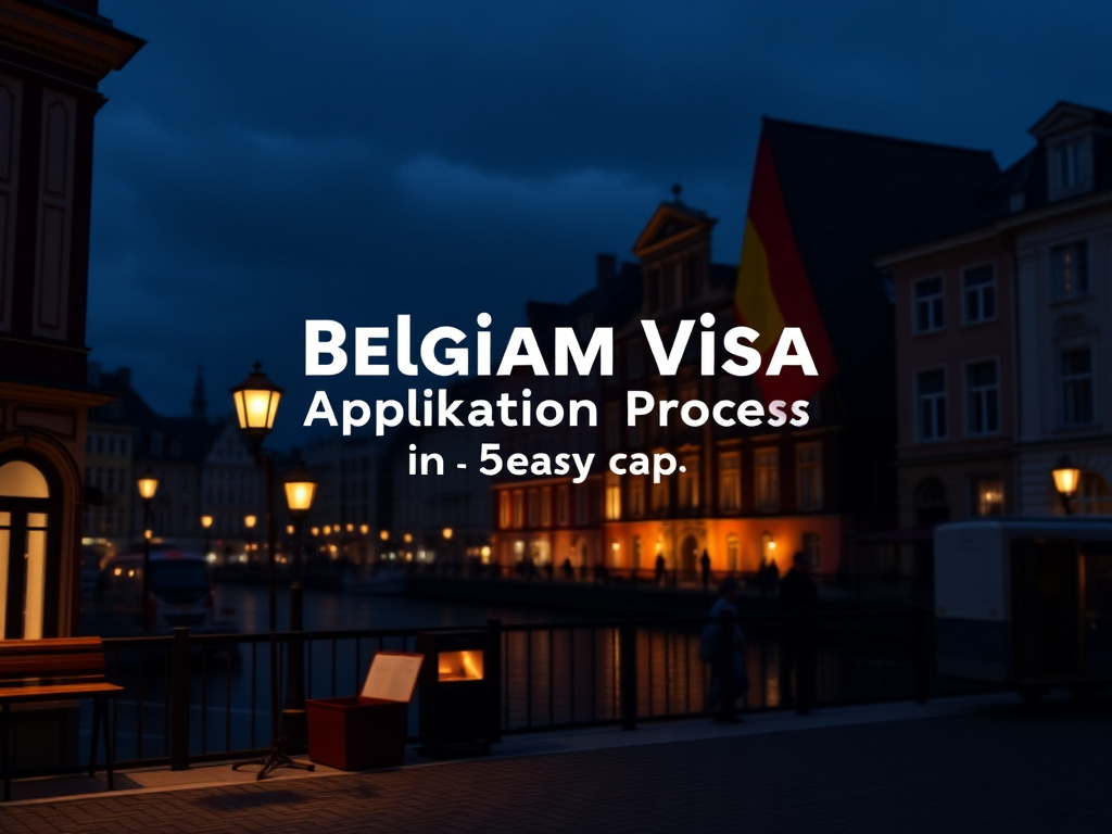 Belgium Tourist Visa Application Process in 5 Easy Steps