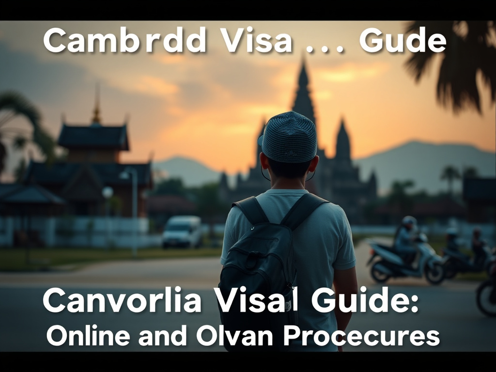 Cambodia Tourist Visa Guide: Online and On-Camp Visa Procedures