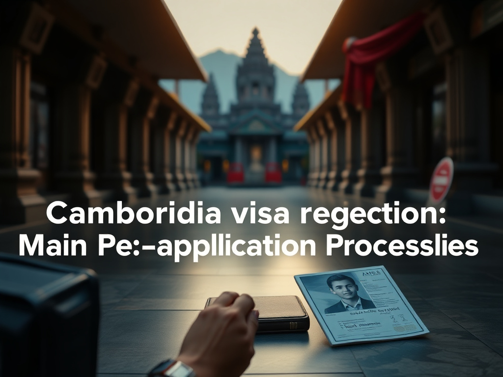 Cambodia Visa Rejection: Main Reasons and Re-application Procedures