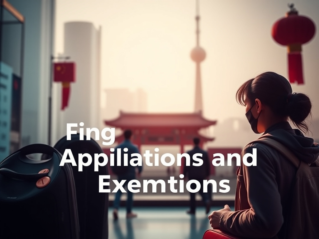 Chinese Visa Fingerprint Applications and Exemptions