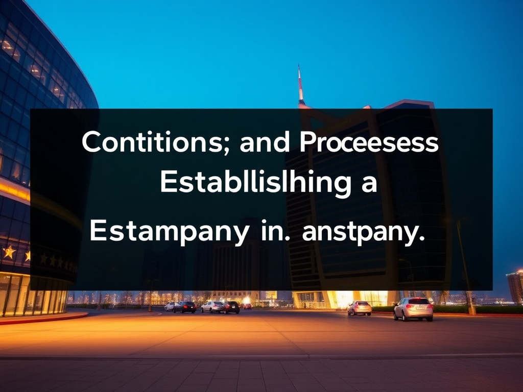 Conditions and Processes for Establishing a Company in Dubai