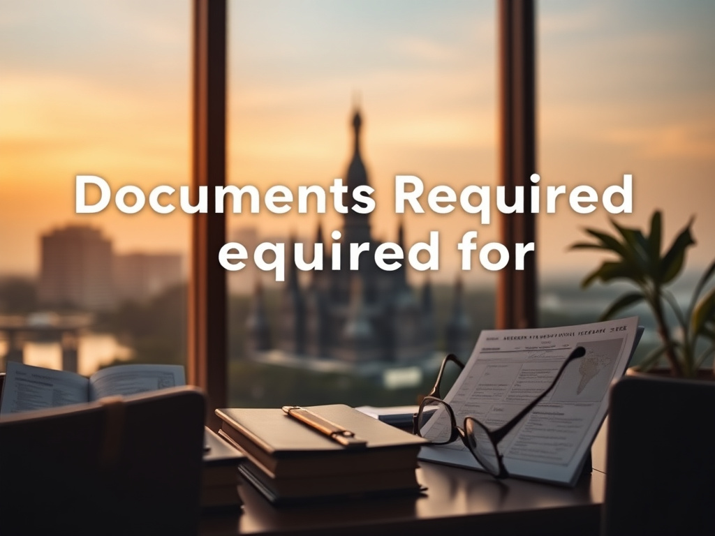 Documents Required for Thailand Visa