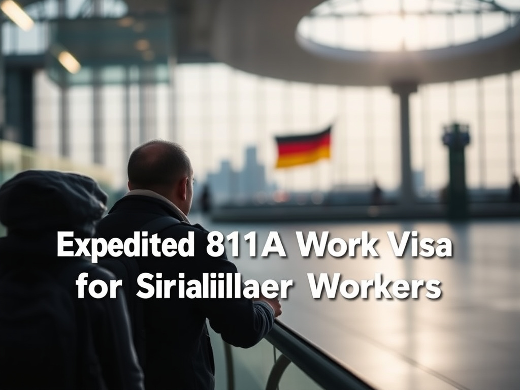 Expedited Germany 81A Work Visa for Skilled Workers
