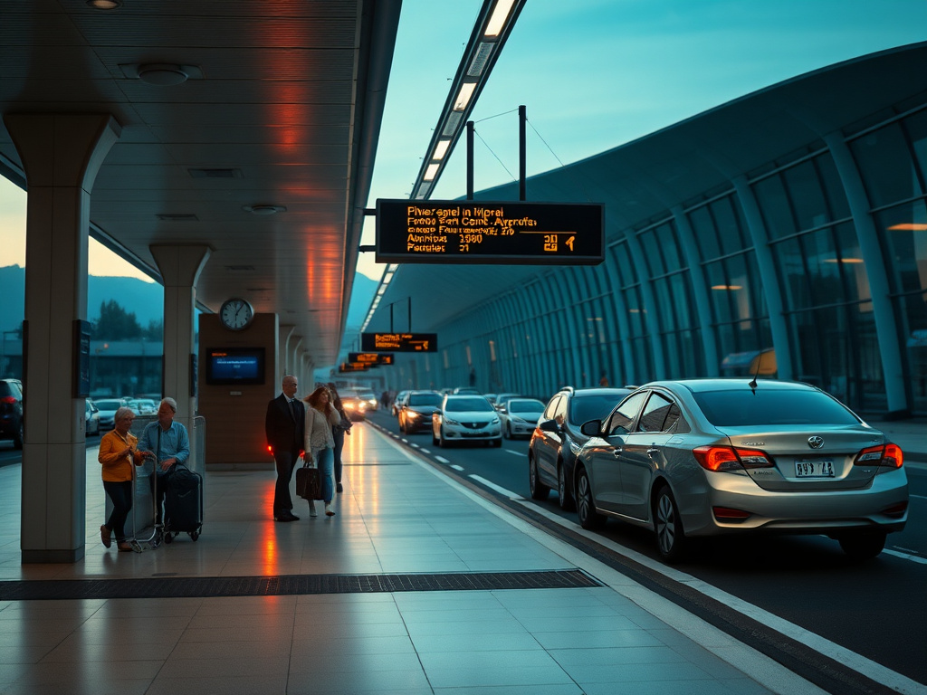 How to get from Podgorica Airport to the city center?