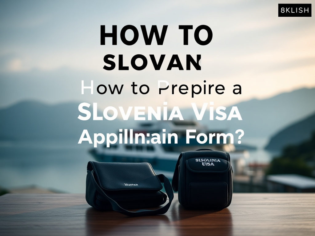 How to Prepare a Slovenia Visa Application Form?