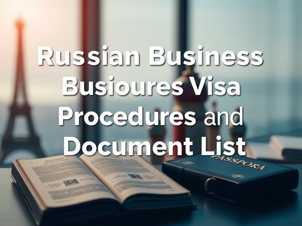 Russian Business Visa Procedures and Required Document List