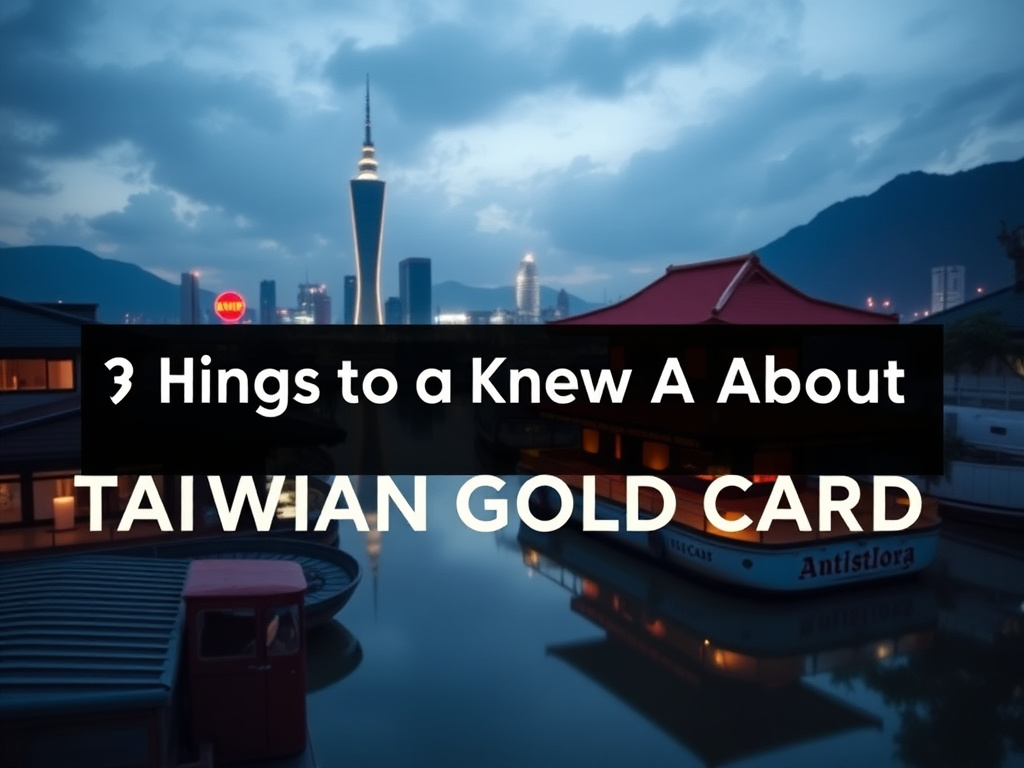 Things to Know About Taiwan Gold Card