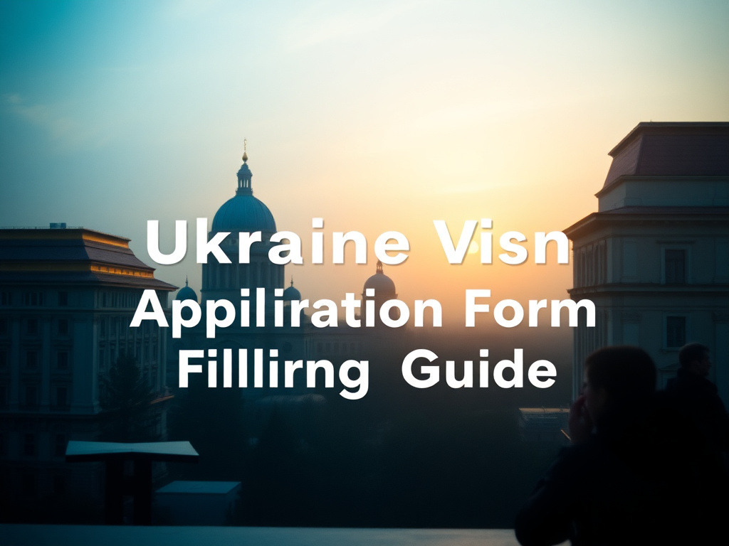 Ukraine Visa Application Form Filling Guide