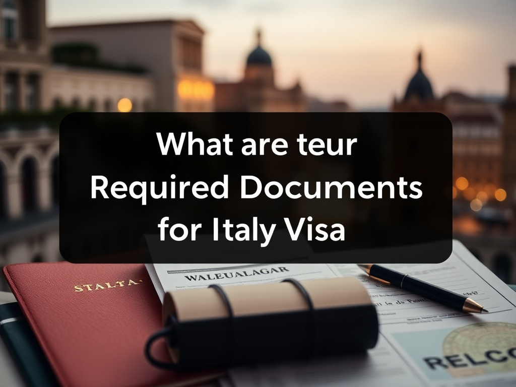What are the Required Documents for an Italy Visa